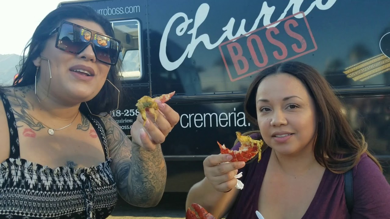 Rainbow grilled cheese unicorn buns Grilled lobster/food adventure  Featuring special guest
