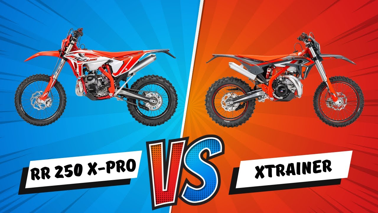 2025 Beta RR 250 X-Pro vs XTrainer 300