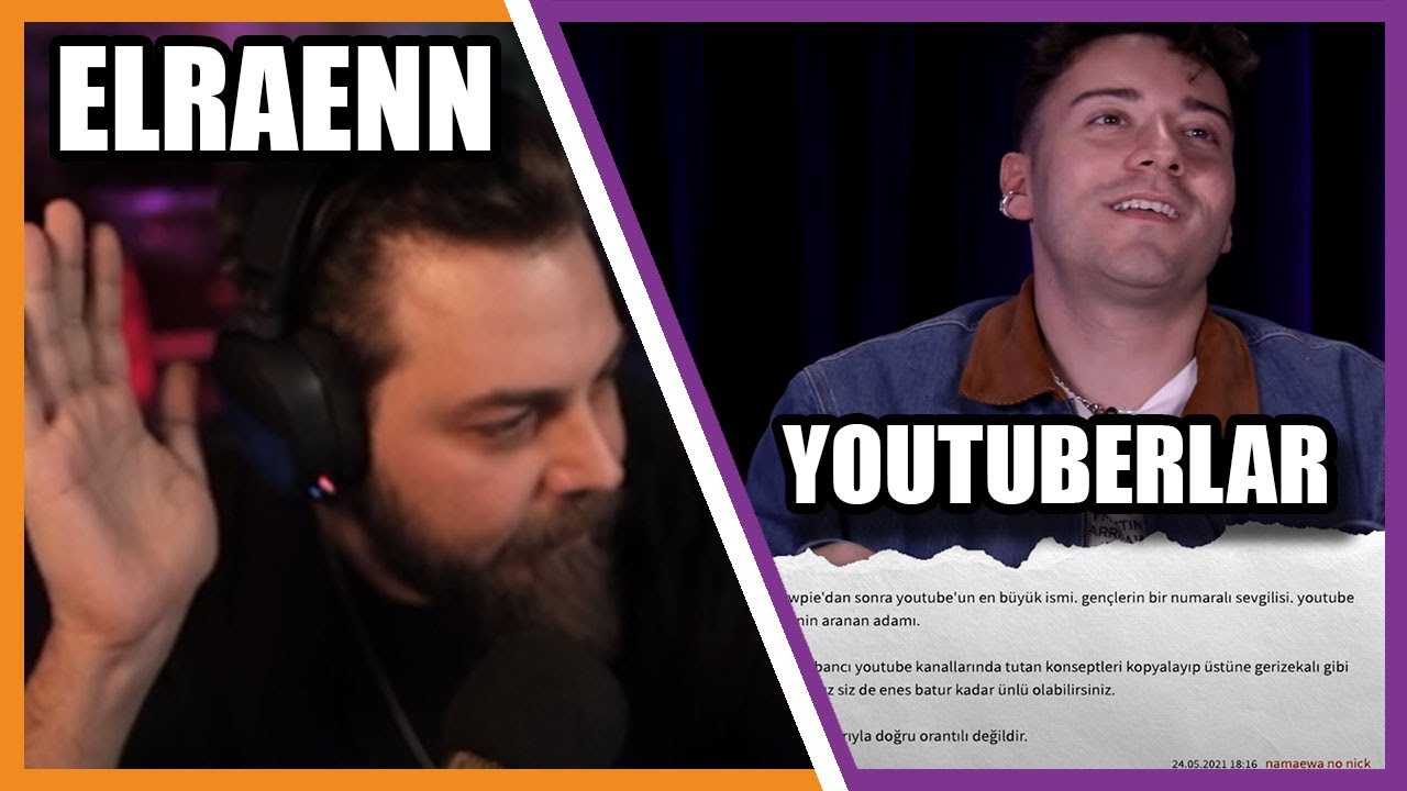 Elraenn - Youtuberlar Kötü Yorumları Okuyor İzliyor | TepkiKolik