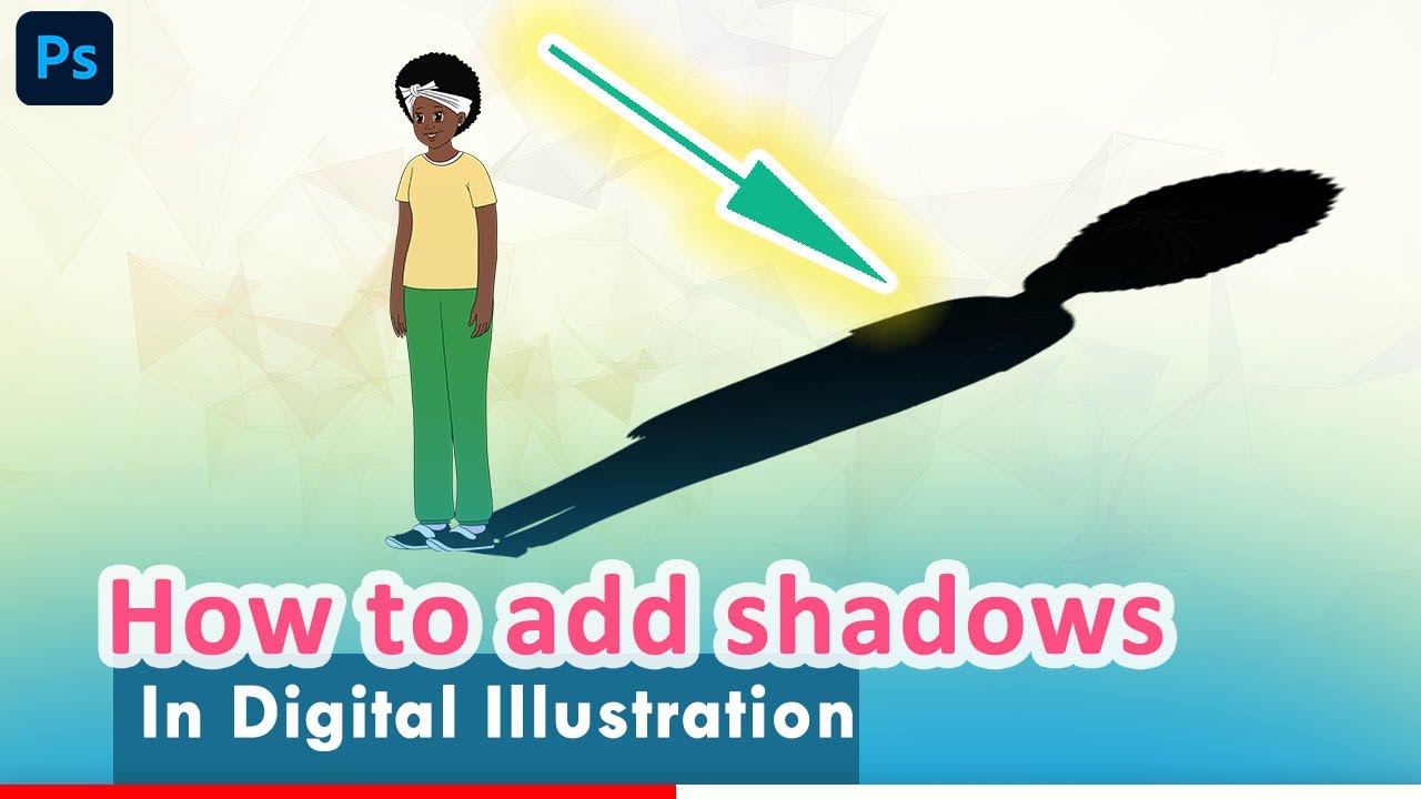 How to add shadows to your characters in Phhotoshop
