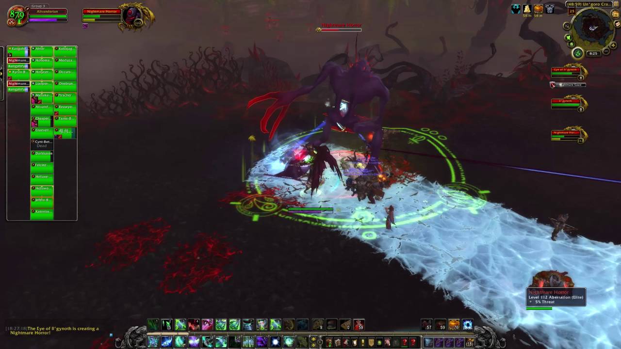 Il'gynoth Heart of Corruption WoW Darkbough Raid