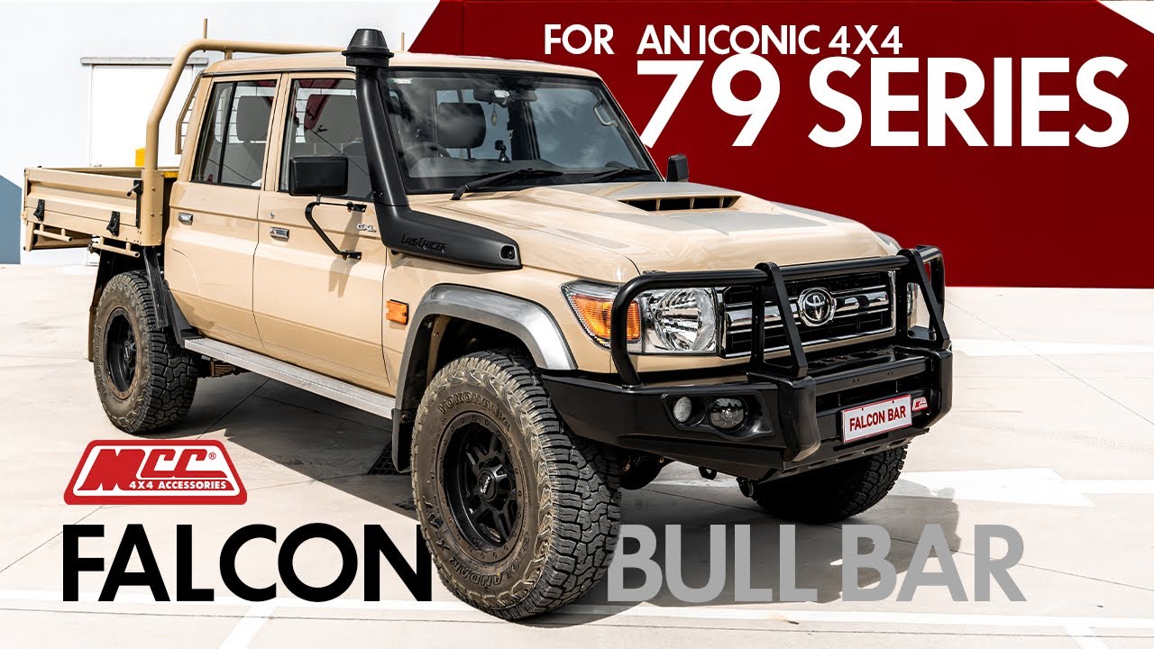 MCC 4x4 Falcon Bull Bar for 79 Series | Best Bull Bar for an iconic 79 Series