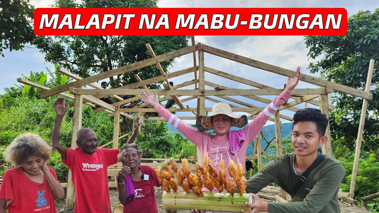 PART 27 BAHAY KUBO SA TUKTOK NG BUNDOK NAKAKAAWA ANG KALAGAYAN 1 LINGGO NA WALANG BIGAS MAISAING