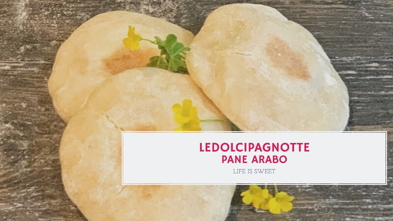 Pane arabo cotto in padella