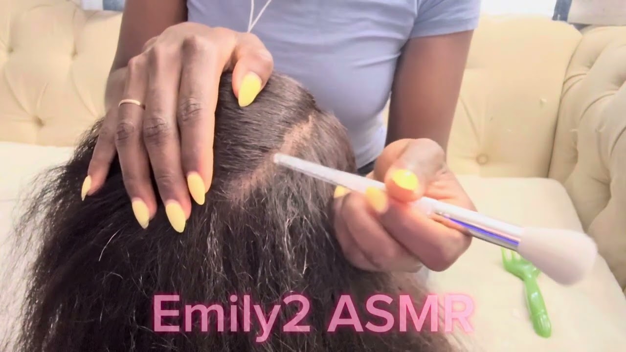 Hair Play ASMR SCALP TINGLES