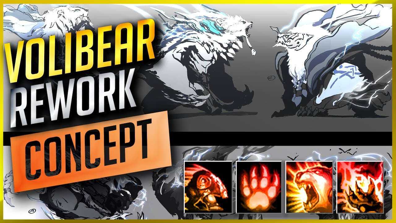 New Rework:Demi God Volibear! strongest Jungler in the game possibility?  (Concept)
