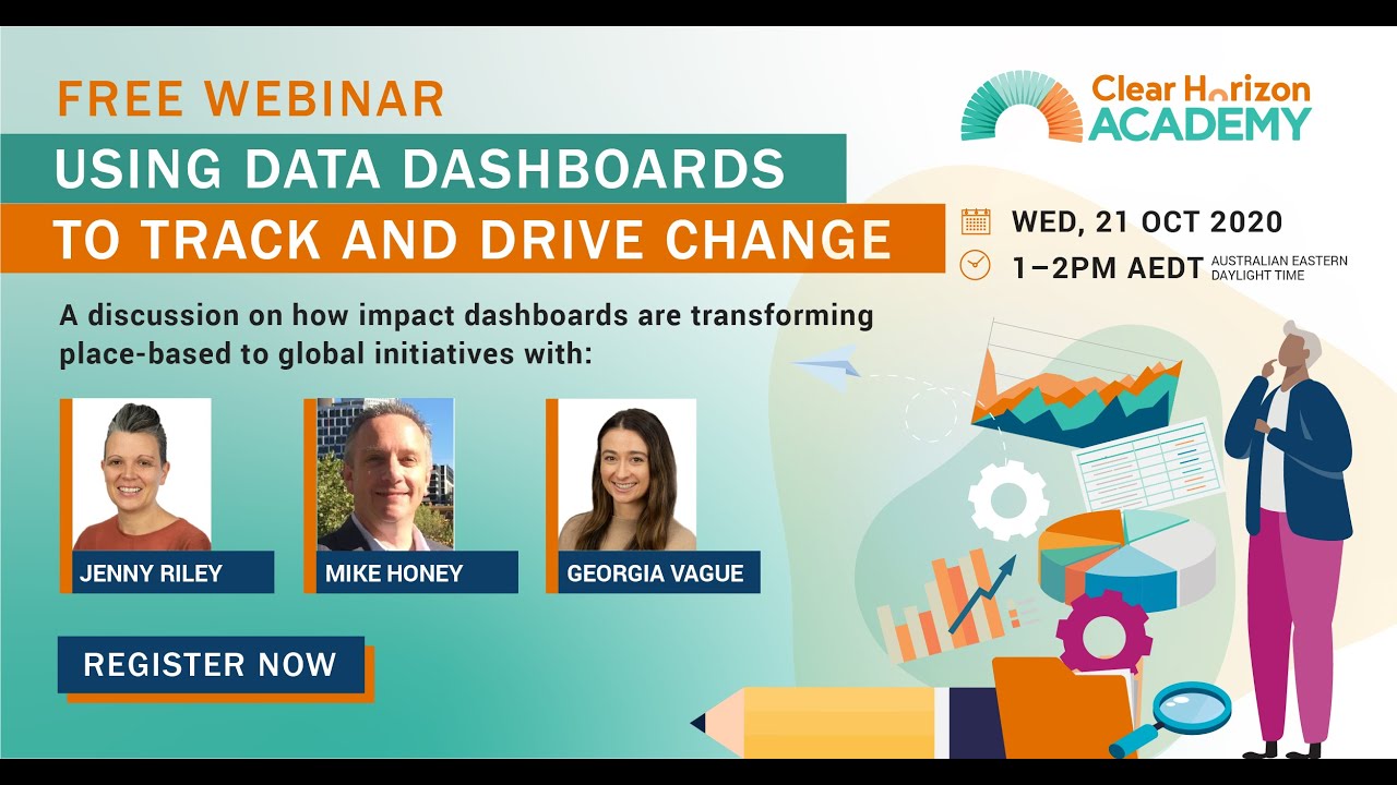Webinar: Using Data Dashboards to Track and Drive Change