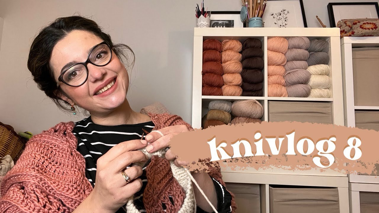 KNITVLOG 8 : Lo que estoy tejiendo, lo que tengo que tejer, cotilleo crochetero y más