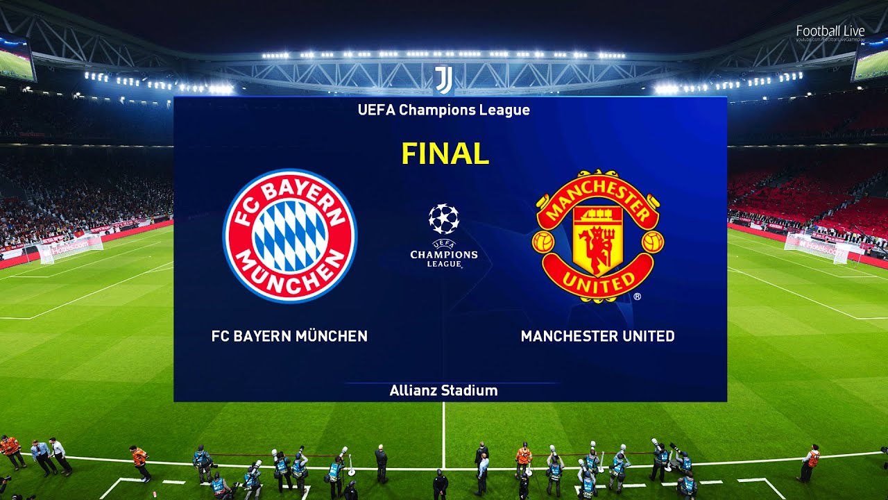 UEFA Champions League Final | Bayern Munich vs Manchester United | Ronaldo v BM | eFootball PES 2021