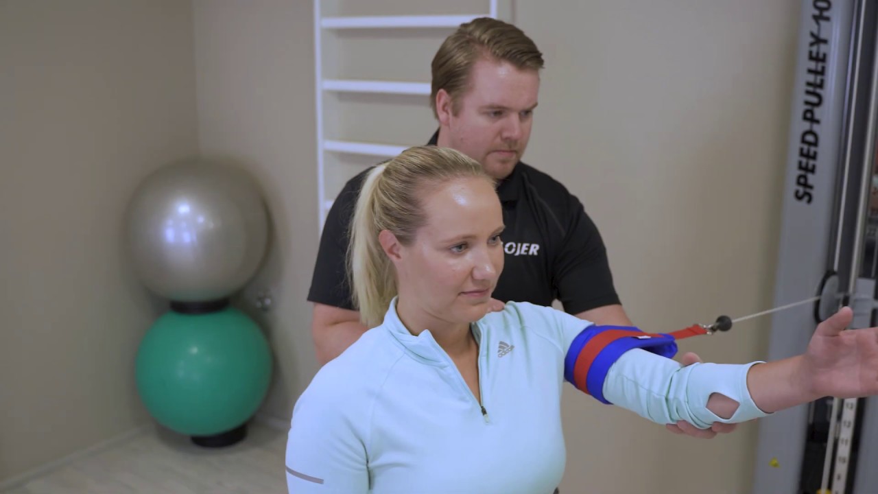 Lojer Speed Pulley for rehabilitation and speed training exercises