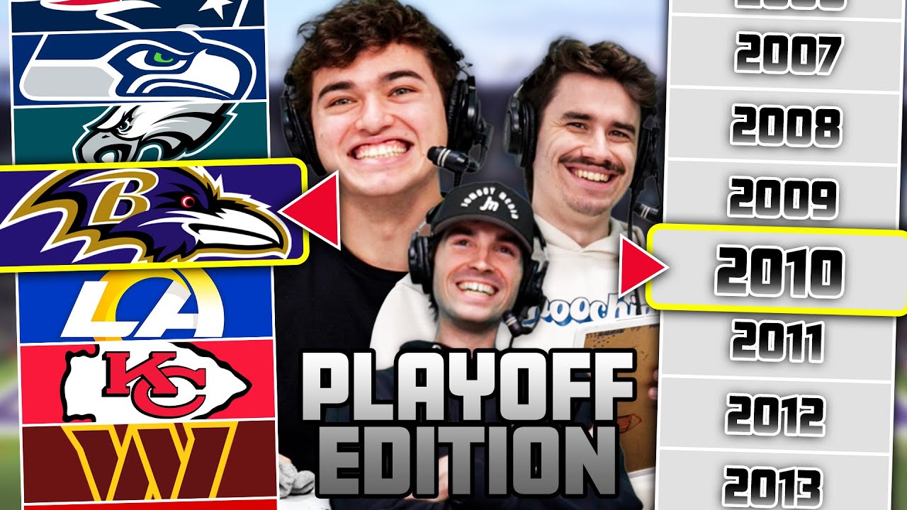Can we name these random NFL playoff rosters? (Roster Roulette Challenge Ft. BDGE)