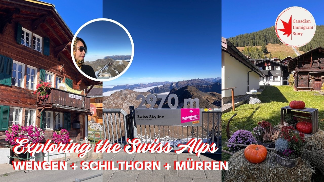 Exploring the Swiss Alps: Wengen - Schilthorn - Murren