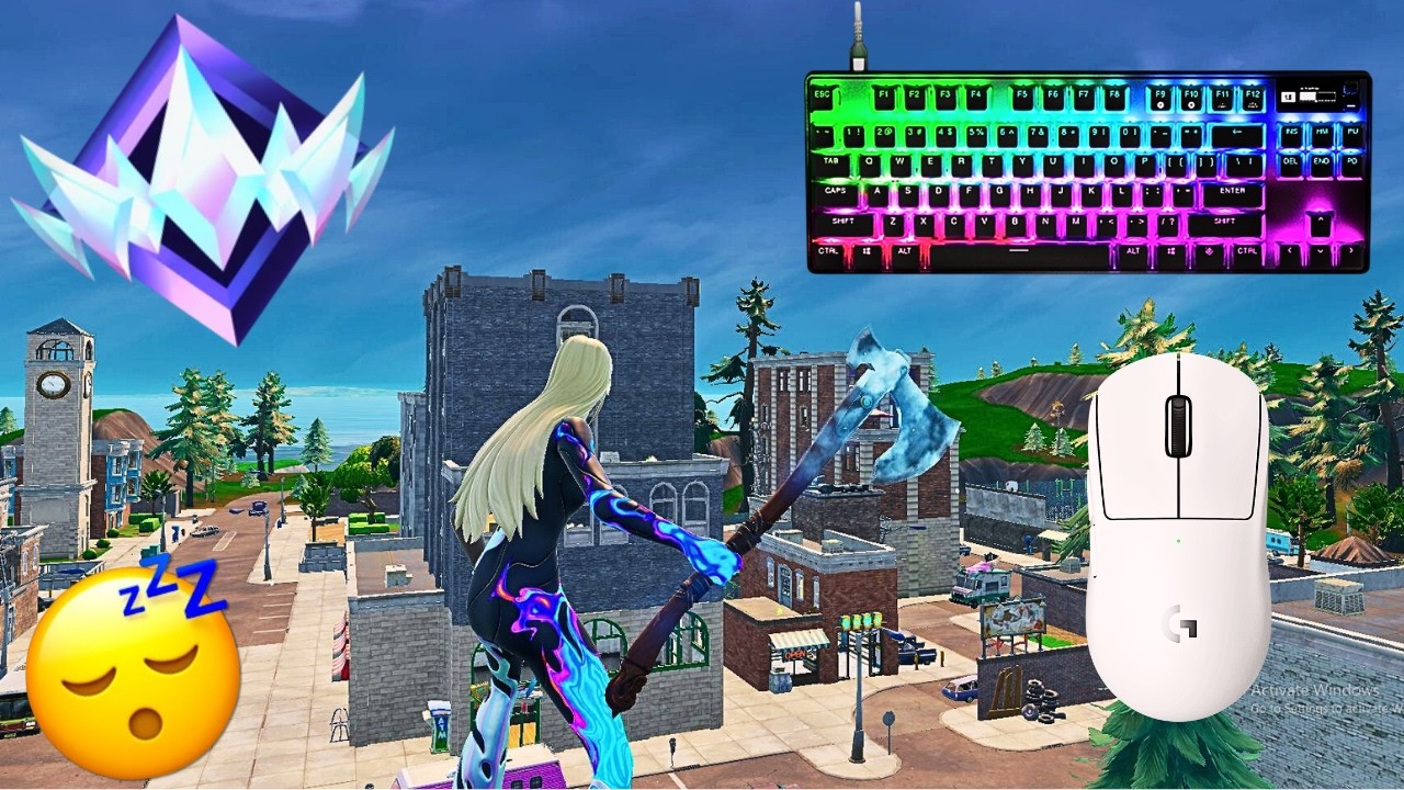 SteelSeries Apex Pro TKL ASMR 😴 Fortnite OG Ranked Reload 🏆 Satisfying Keyboard Fortnite 240 FPS 4K