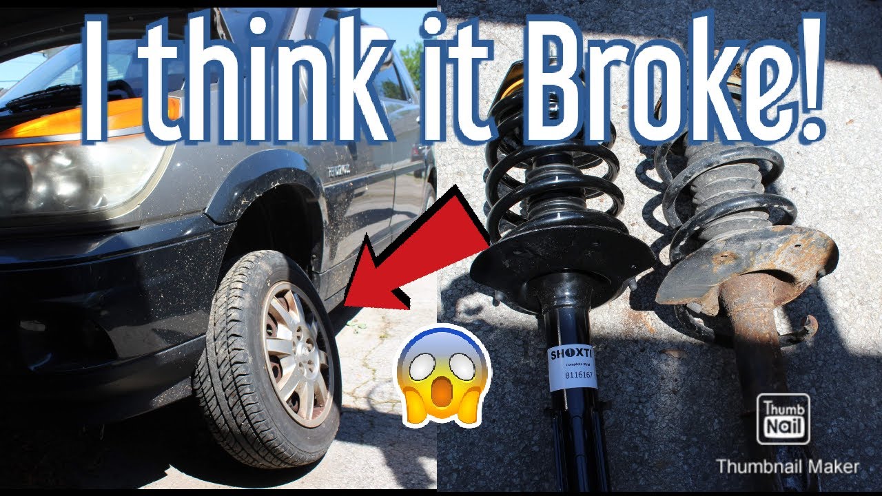 Replacing Struts on a 2002-07 Buick Rendezvous/Pontiac Aztek
