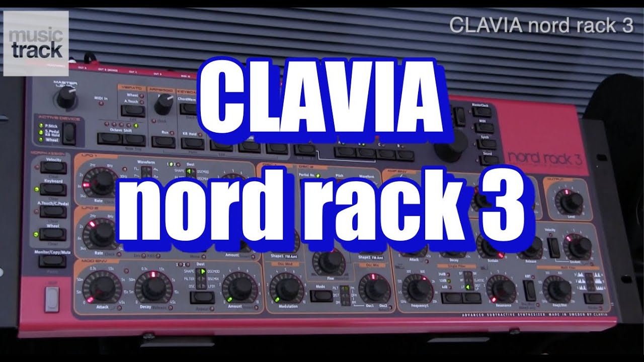 CLAVIA nord rack 3 Demo & Review
