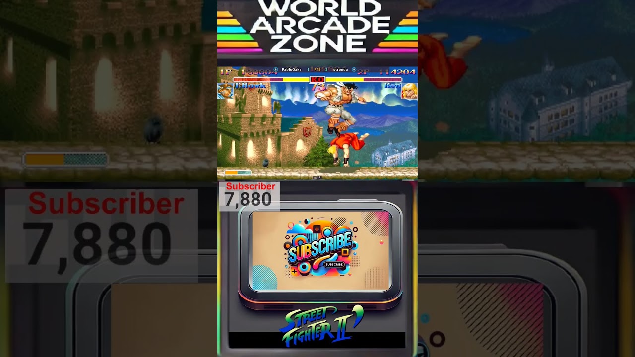 T.Hawk vs Ken - Super Street Fighter II X GrandMaster #ssf2x #ssf2xjr1 #arcade #retrogaming