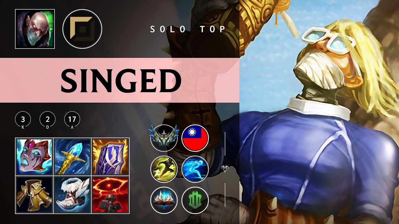 Singed Top vs Gnar - TW Challenger Patch 25.24