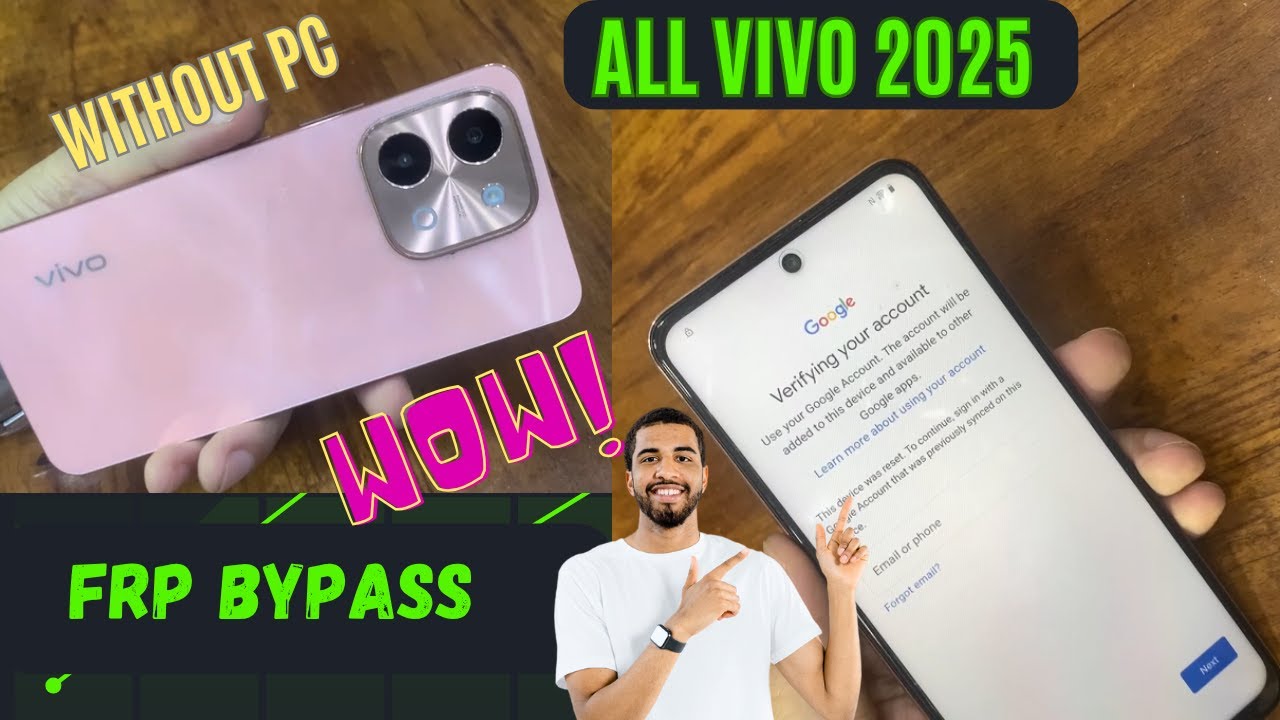 All Vivo Devices 2025 FRP Bypass Without Pc New Method Android 13/14/15