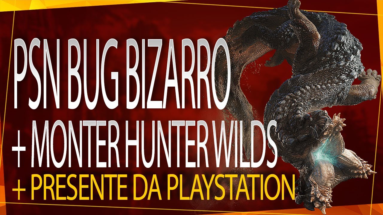 PSN DE PRESENTE + MONSTER HUNTER SERÁ GOTY ?
