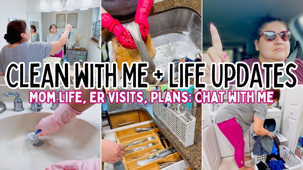 Clean with Me + Life Updates: It's been hectic! Chatty Cleaning Vlog