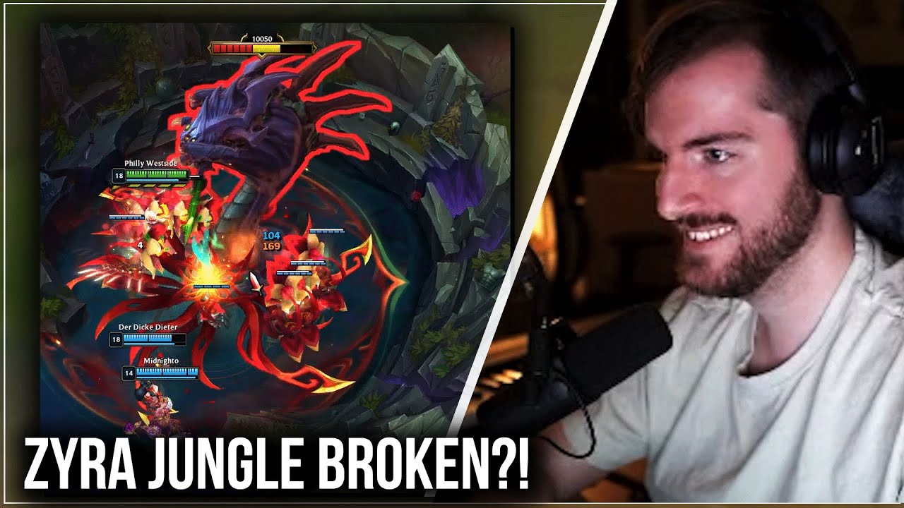 Zyra Jungle HIDDEN BROKEN?! | Kutcher Stream Highlights