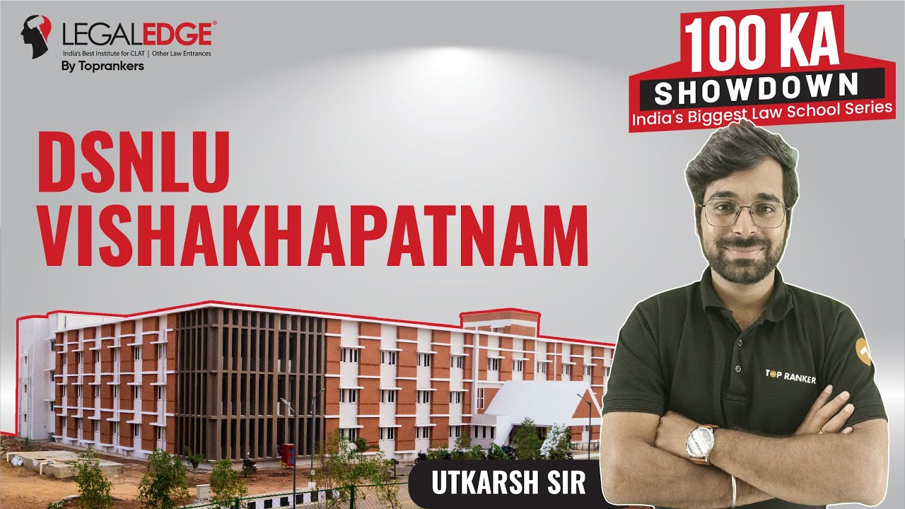 DSNLU Vishakhapatnam Review | Damodaram Sanjivayya National Law | DSNLU Fee, Placement (Ep12)