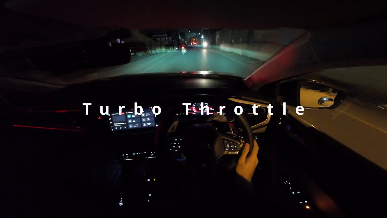 NIGHT DRIVE - Virtus GT | ASMR | POV Drive #1 | TurboThrottle