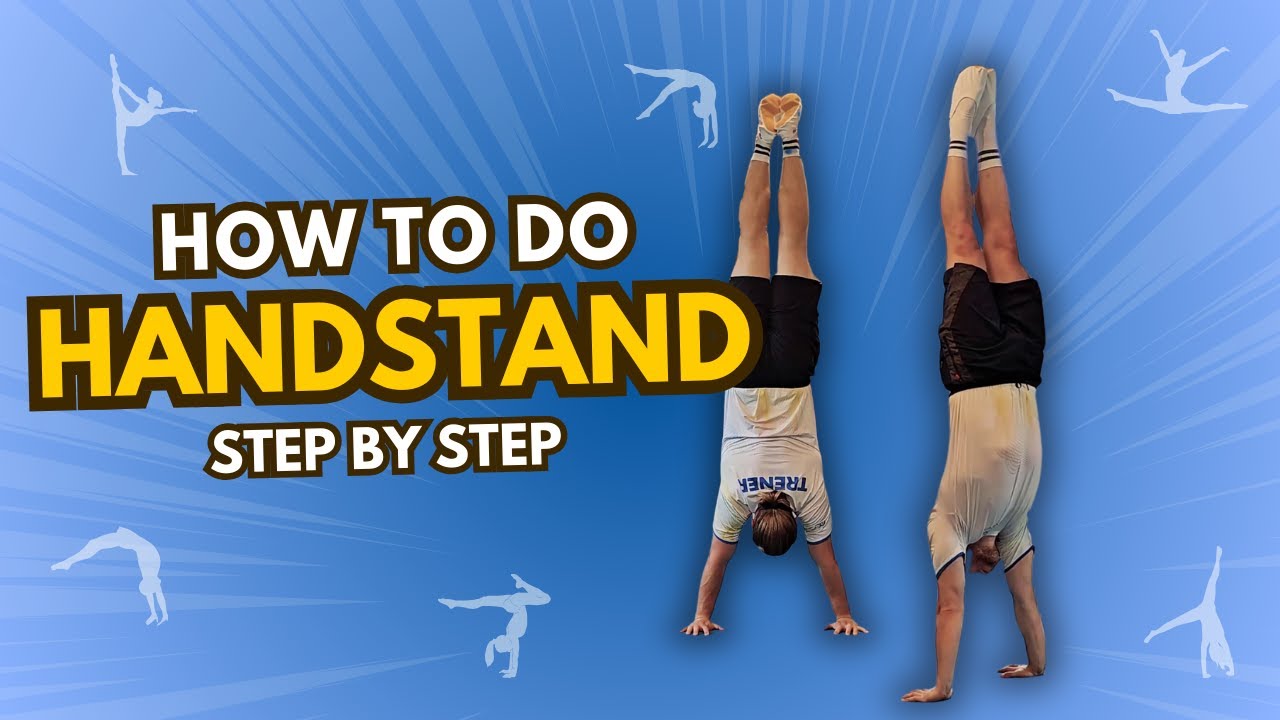 How to Do a Handstand | Step by Step Beginner Gymnastics Tutorial