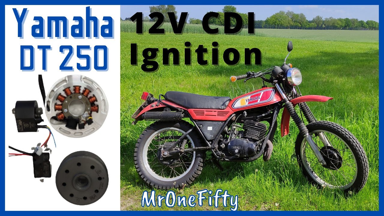 NEW 12V CDI Ignition For The Yamaha DT 250 I Setting Ignition Timing I Wiring I MrOneFifty