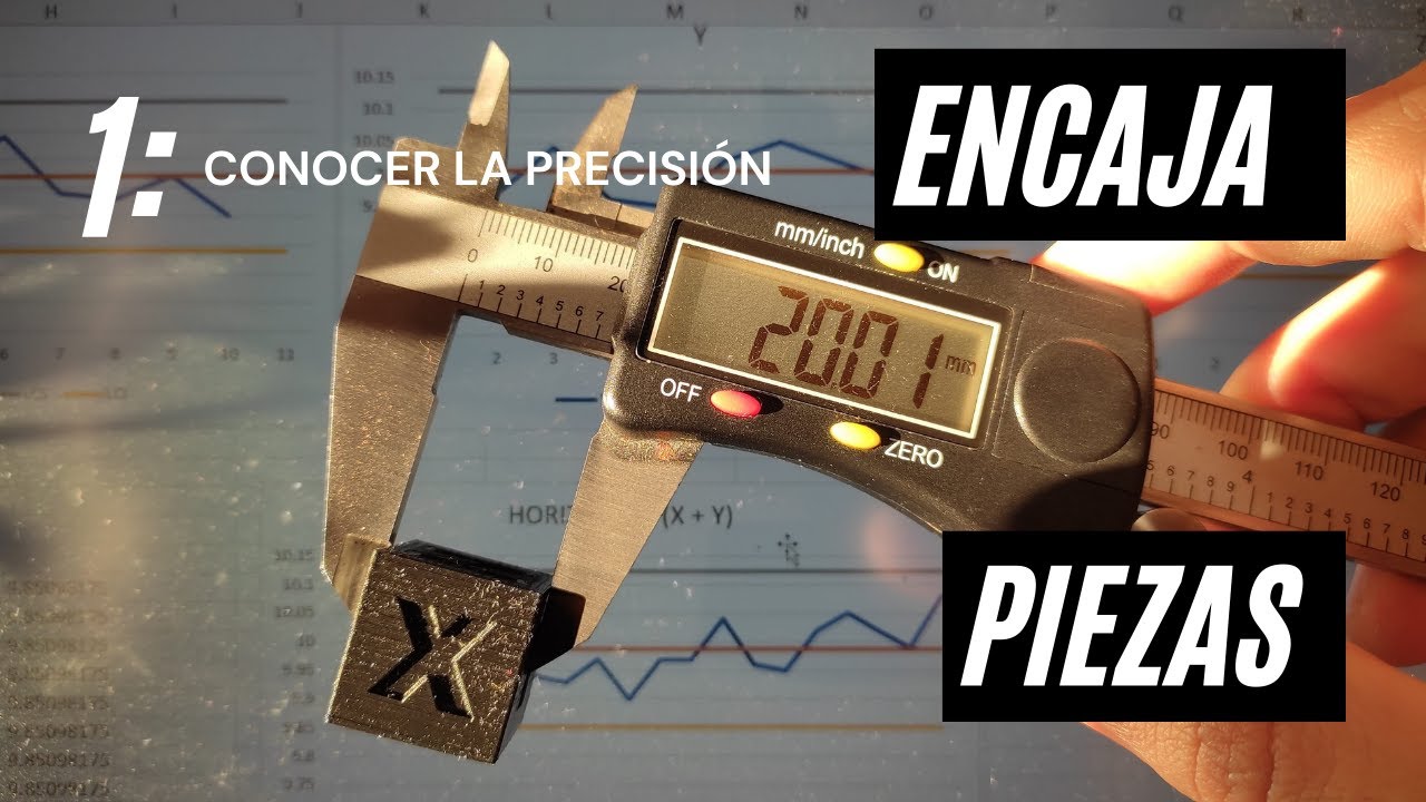 Calcula la Precisión de tu Impresora 3D y descubre su Repetibilidad para Encajar Piezas