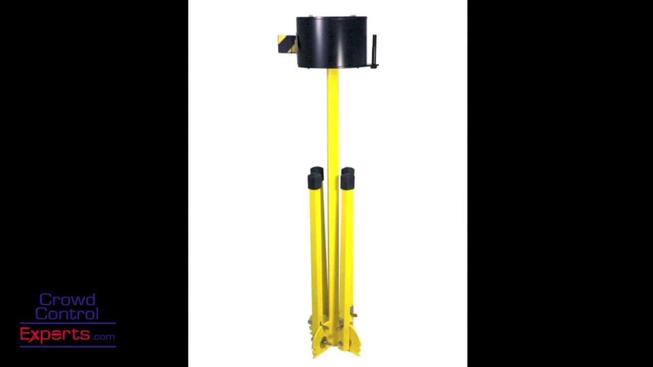 65 ft Retractable Belt Stanchion Barriers