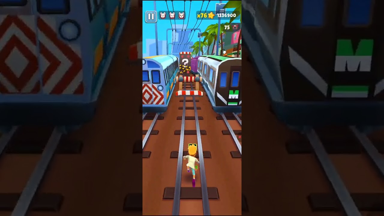 Subway Surfers Miami Mystery Hurdles