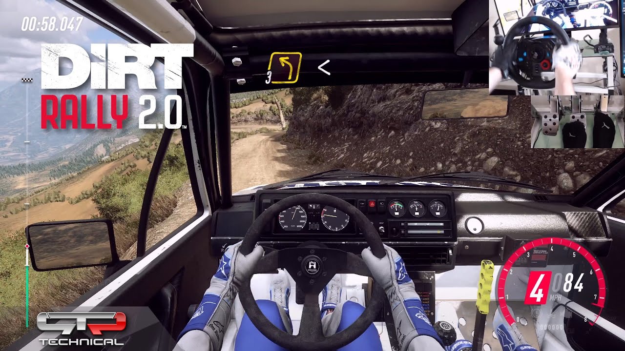 Volkswagen Golf GTI Greece DLC | V2 SETUP | DiRT Rally 2.0 Logitech G29 Gameplay