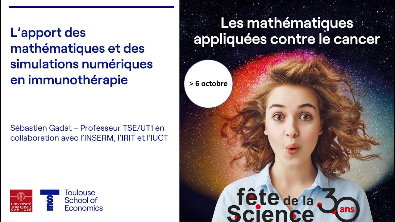 Sébastien Gadat - Mathématiques contre le cancer - Fête de la science