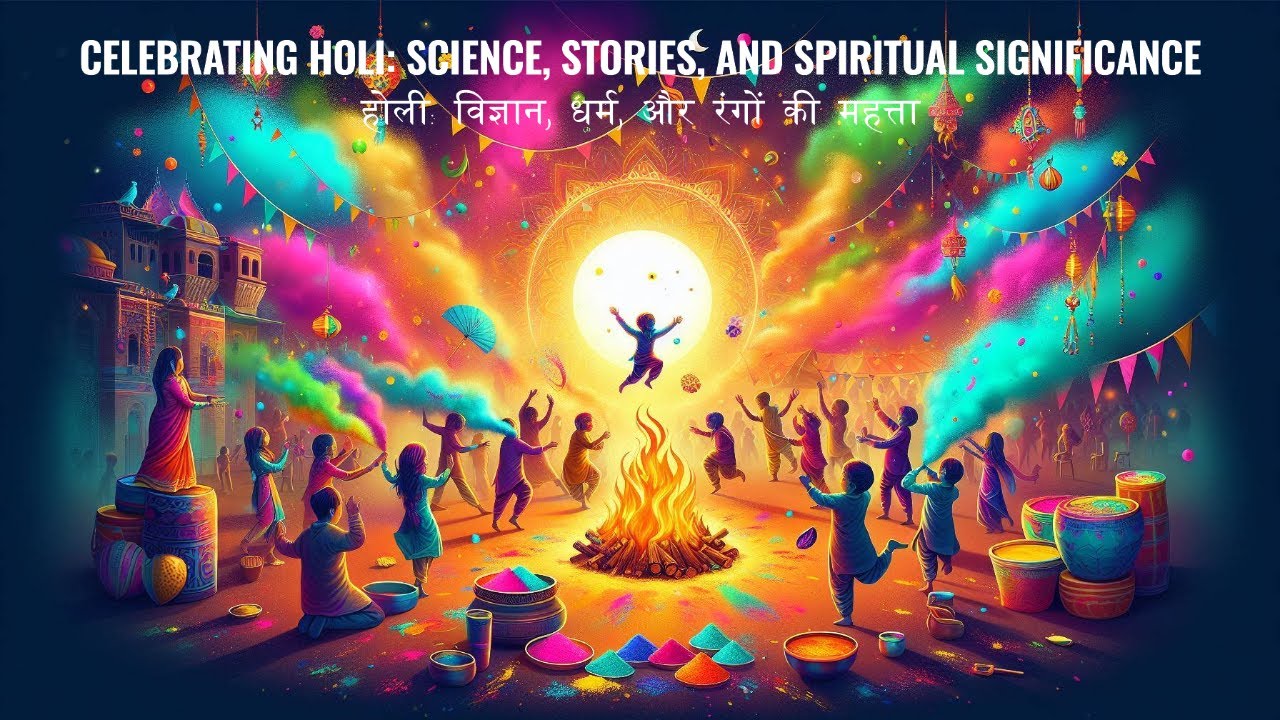 Celebrating Holi: Science, Stories, Grahan - Eclipse and Holi | Indian Festival of Colors | #Holi