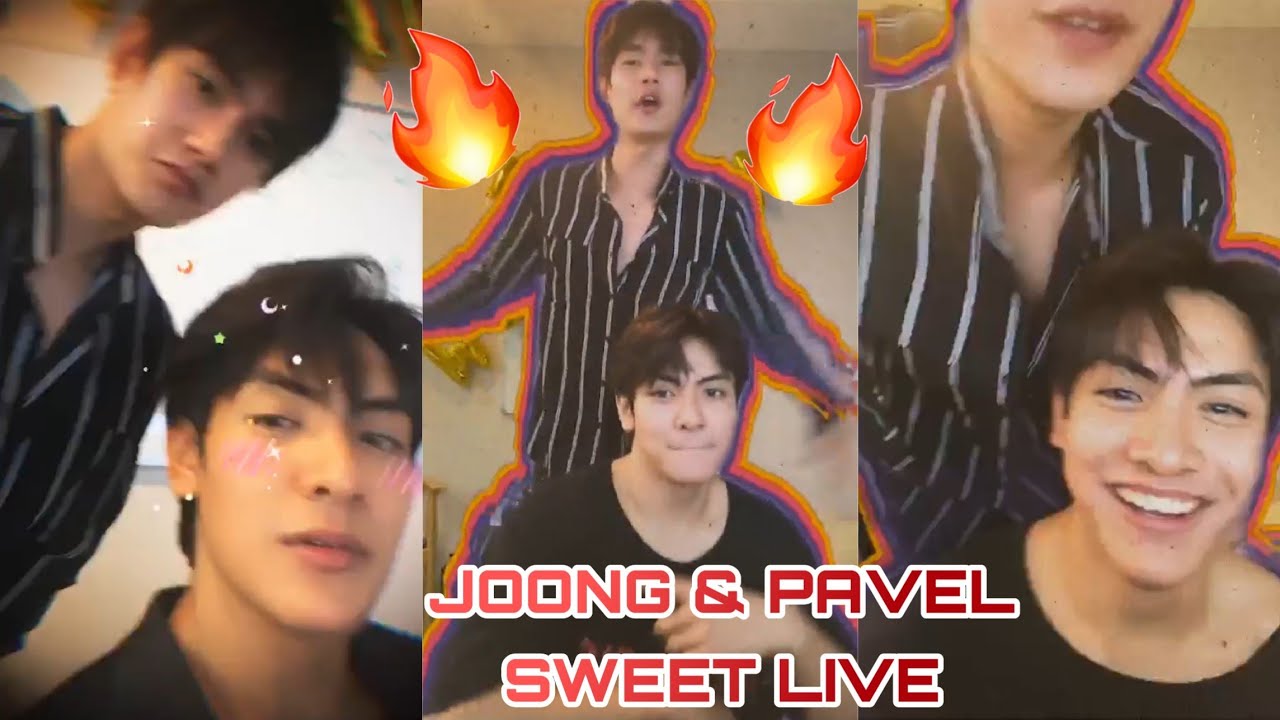 Two HOT ALPHAS OF BL DRAMA ARE TOGETHER - JOONG & PAVEL LIVE -( 2 MOONS 2 CAST LIVE PART2)