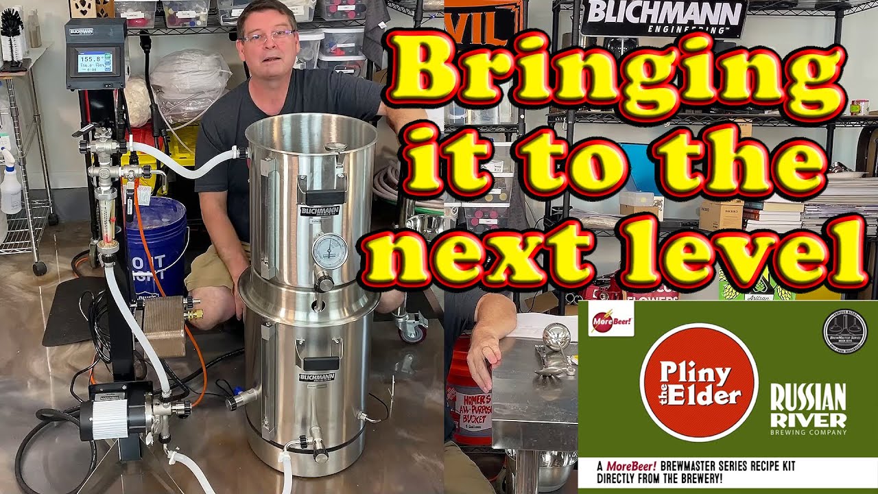 Brewing Pliny the Elder with the Blichmann BrewEasy Classic Surface