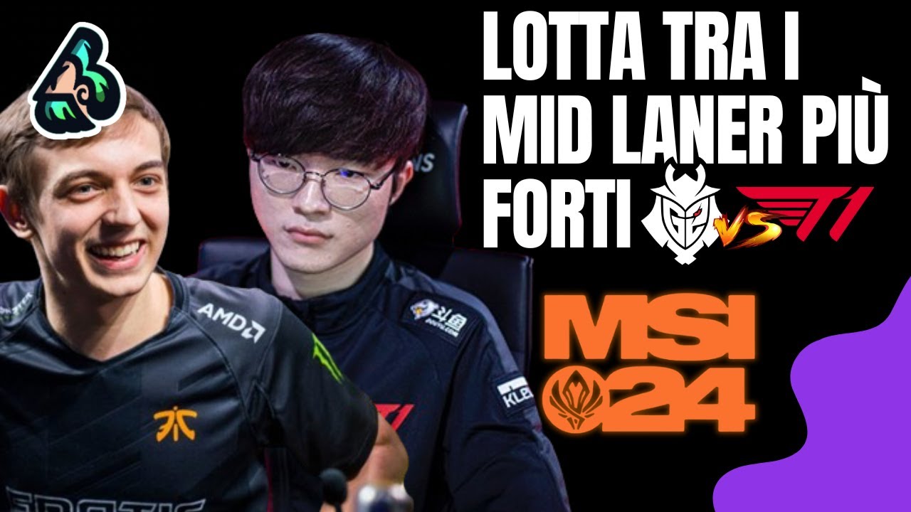 IL MID LANER PIÙ FORTE D'EUROPA - T1 VS G2