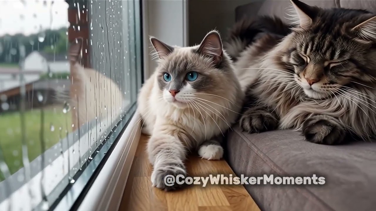 Daily Cat Family Vlog | Realistic Cat Stories & Relaxing Videos with Luna & Max