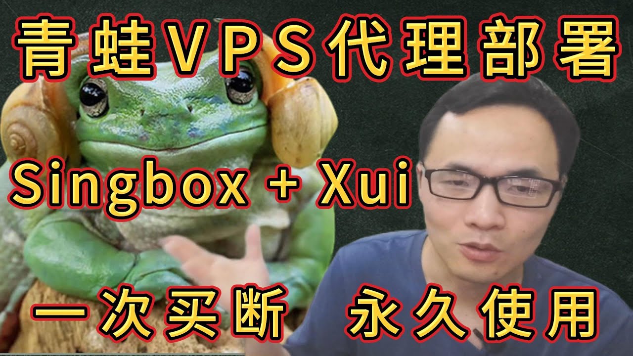 永久免费的青蛙VPS部署代理教程：Singbox与Xui所有协议都可用(Argo | Xhttp+reality | Hy2 | Tuic)；IP端口应用说明；定时保活教程（会员专享绕过封锁中国）