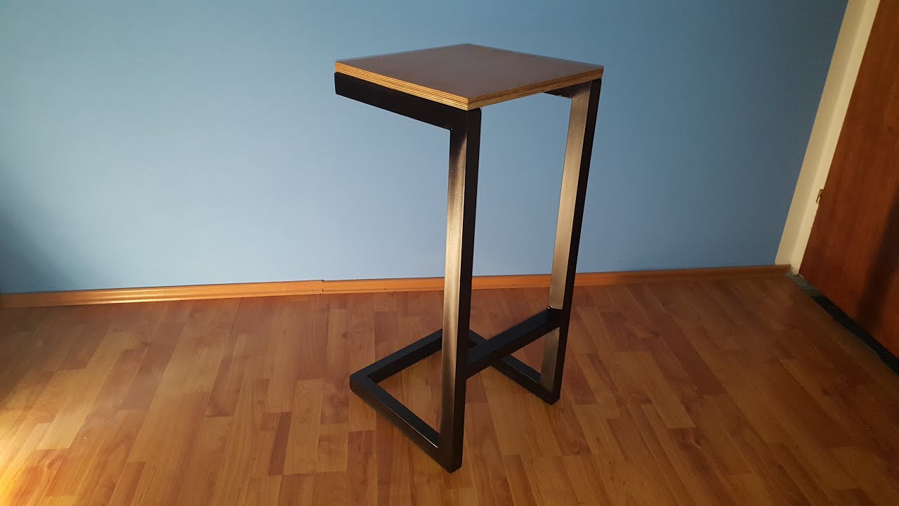 DIY industrial bar stool (plans)