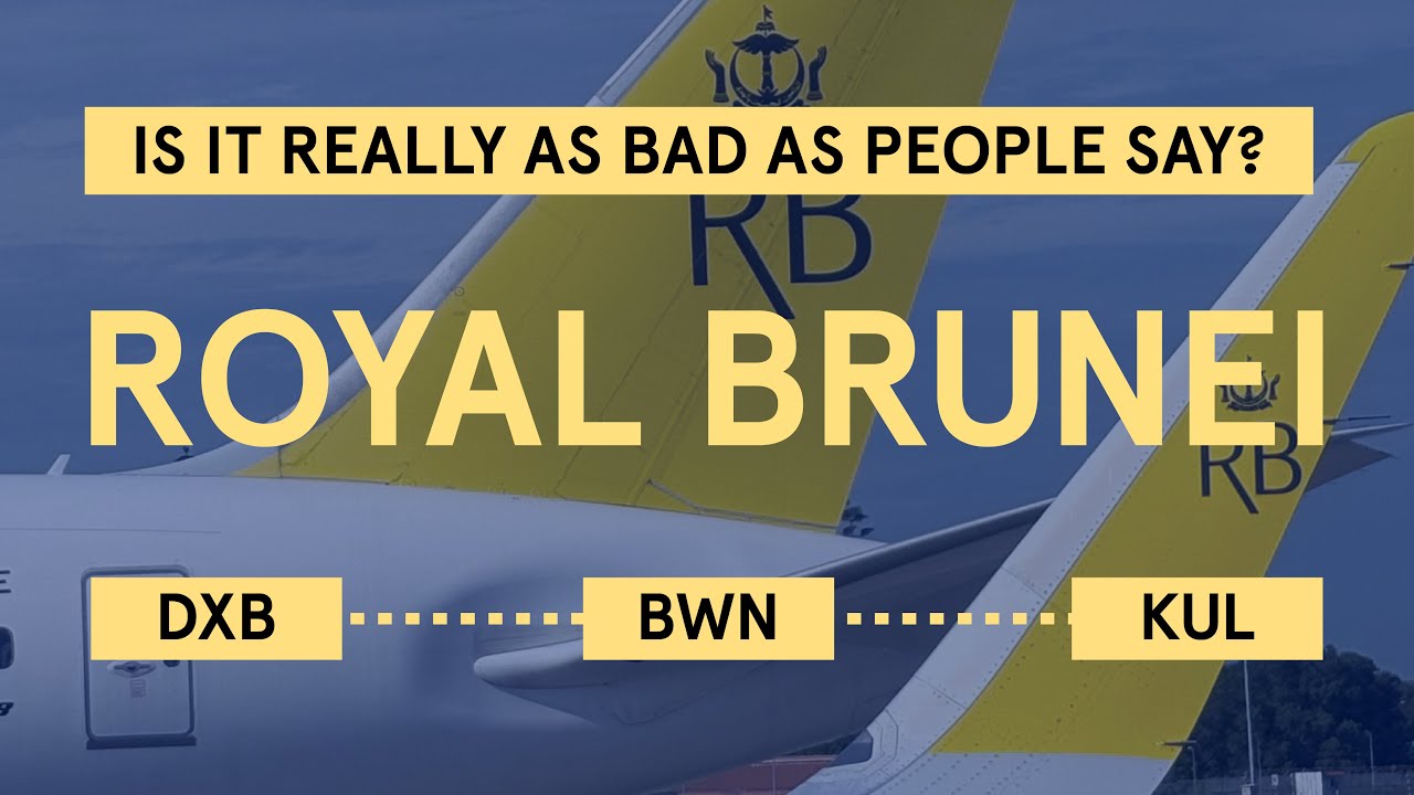 Is this airline REALLY in decline? - Royal Brunei Airlines review
