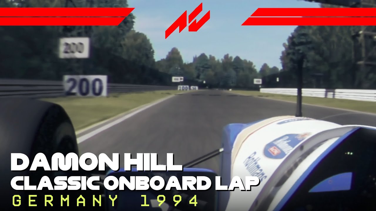 F1 1994 Germany | Damon Hill Onboard | #assettocorsa