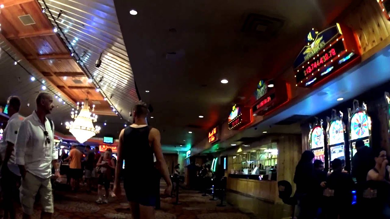 Walking Through Hooters Casino Hotel Las Vegas 2014