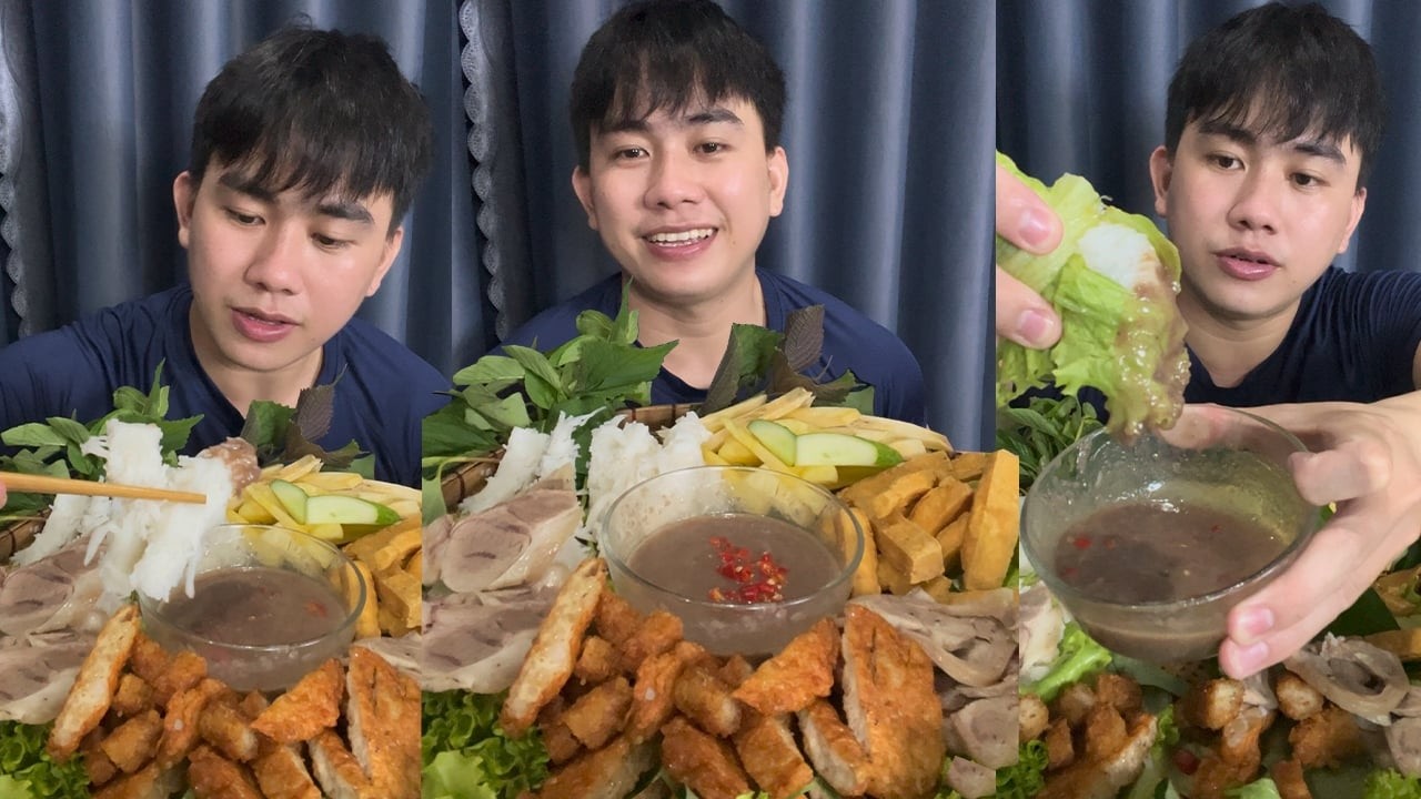 Mukbang Bún Đậu Mắm Tôm