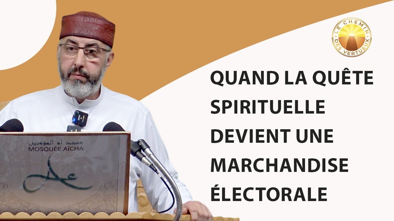 Quand la quête spirituelle devient une marchandise électorale