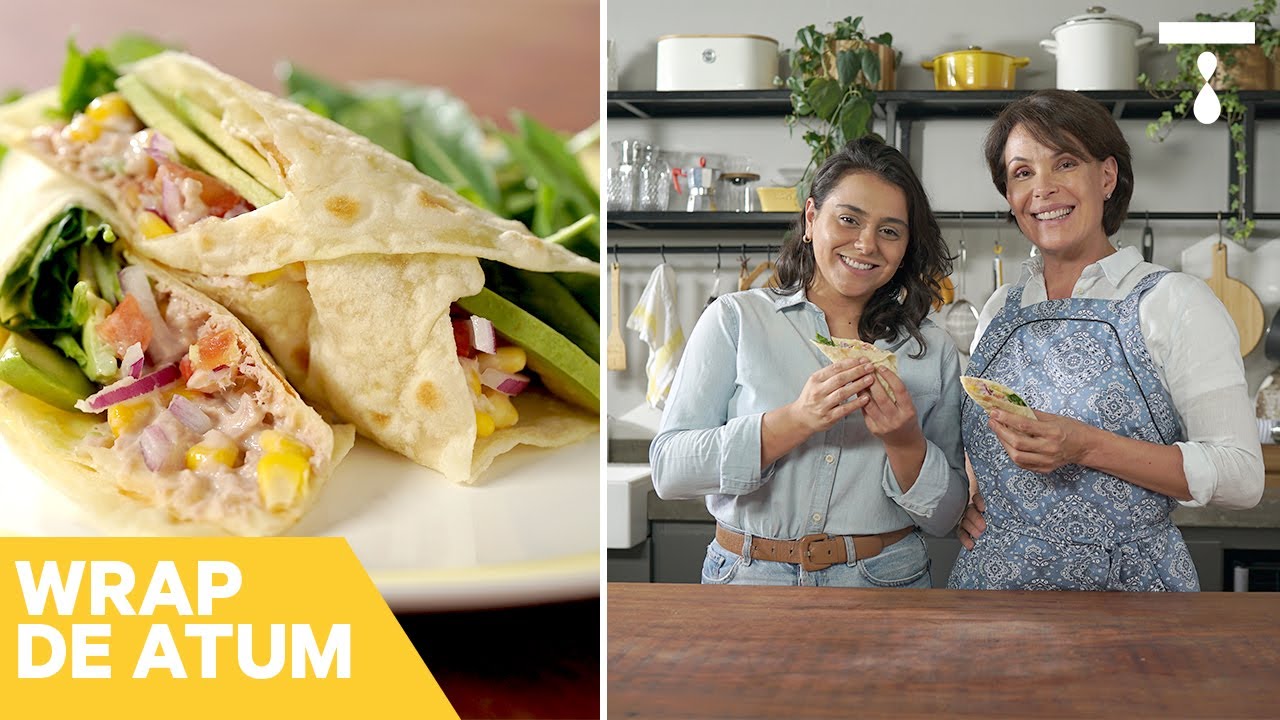 WRAP DE ATUM com There e Carolina Ferraz