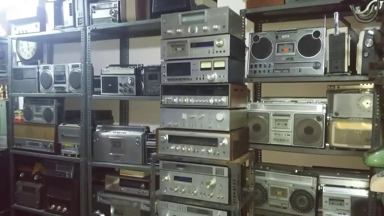 Shatishop collection,Radio,Amplifier,old camera,Boombox,clock