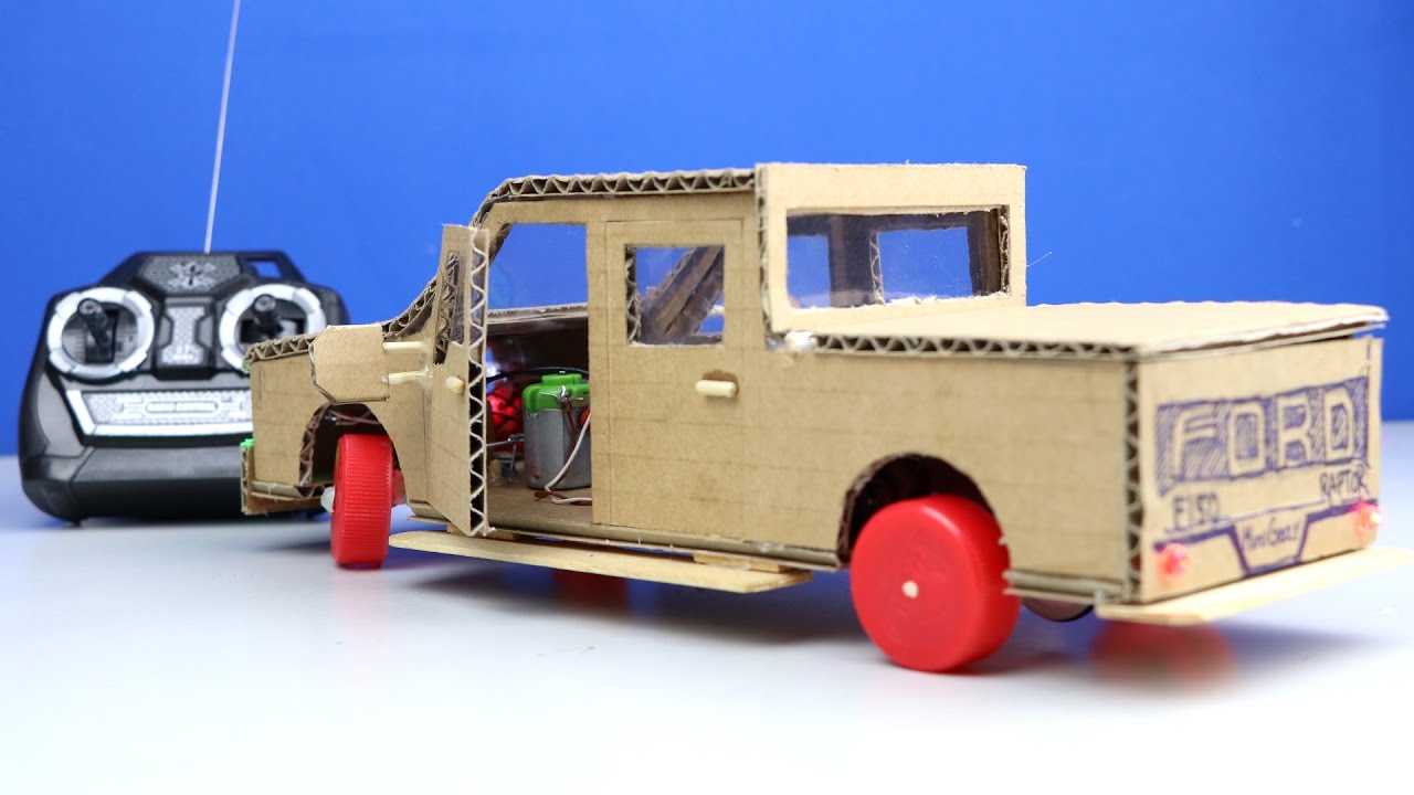 Wow! Ford F150 RC Car DIY - Amazing Mini Gear Car