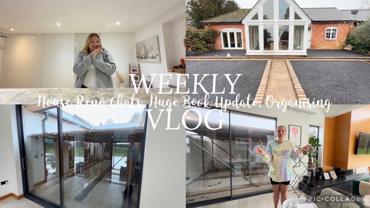 House Renovation Reveal! Organising & a huge book update xx